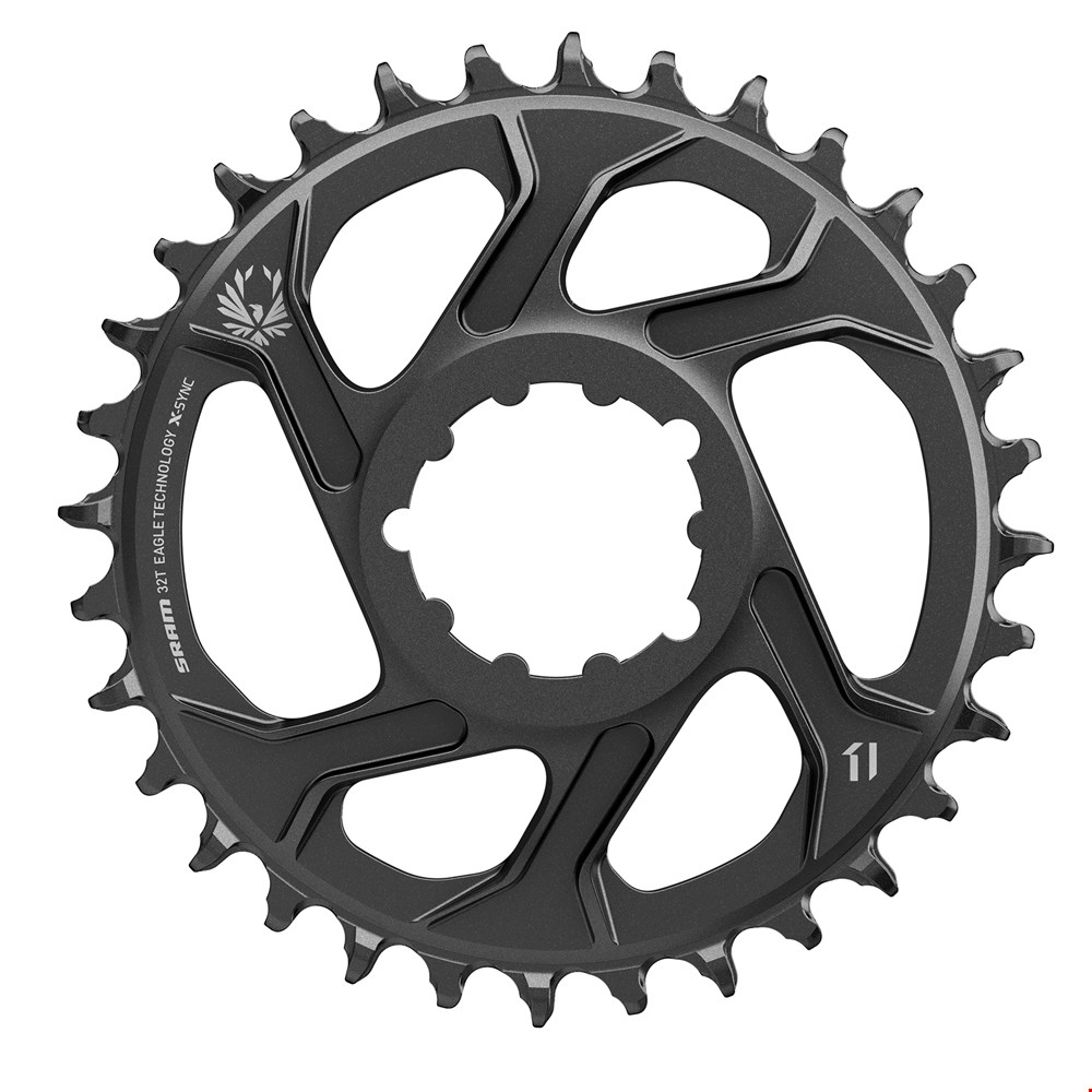 ΔΙΣΚΟΣ ΦΥΛΛΟ SRAM EAGLE X-SYNC2 32T DIRECT MOUNT 3MM OFFSET BOOST STEEL 12 SPEED BLACK