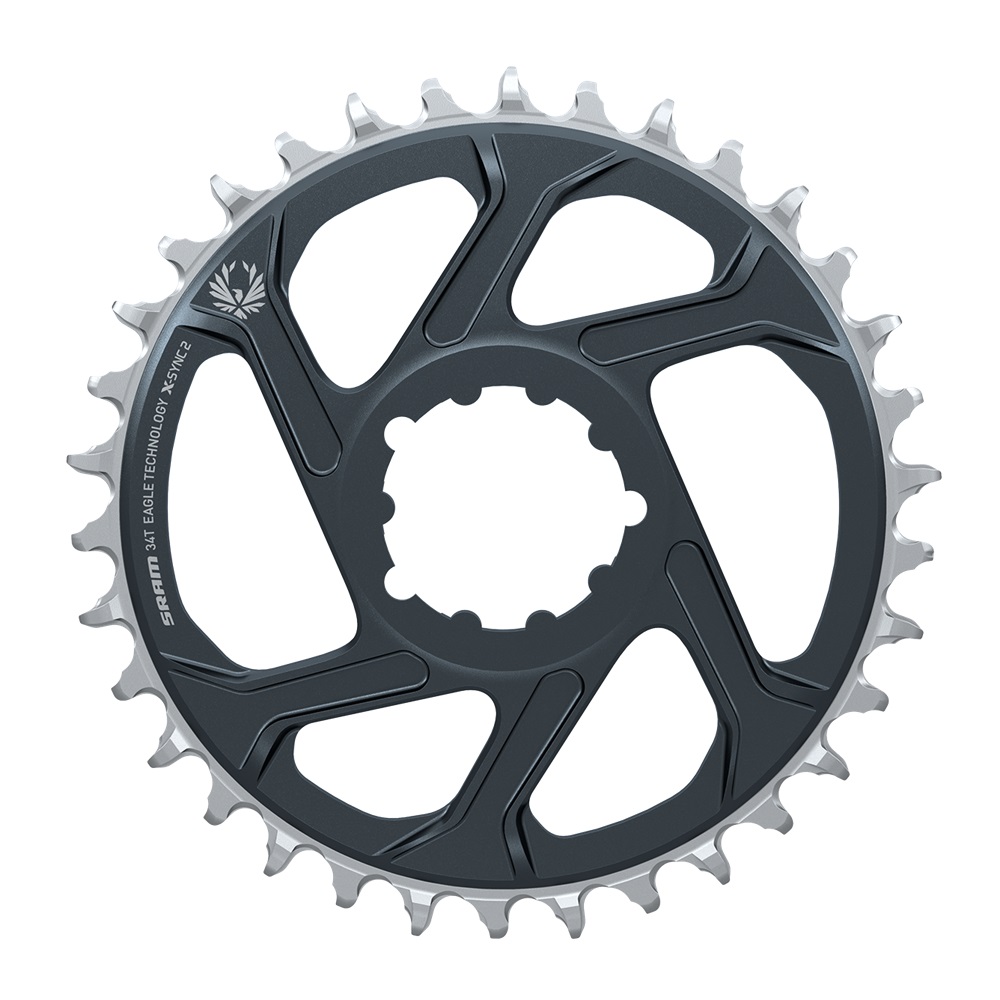 ΔΙΣΚΟΣ ΦΥΛΛΟ SRAM X-SYNC 2 34T DIRECT MOUNT 3MM OFFSET BOOST EAGLE LUNAR/POLAR GREY