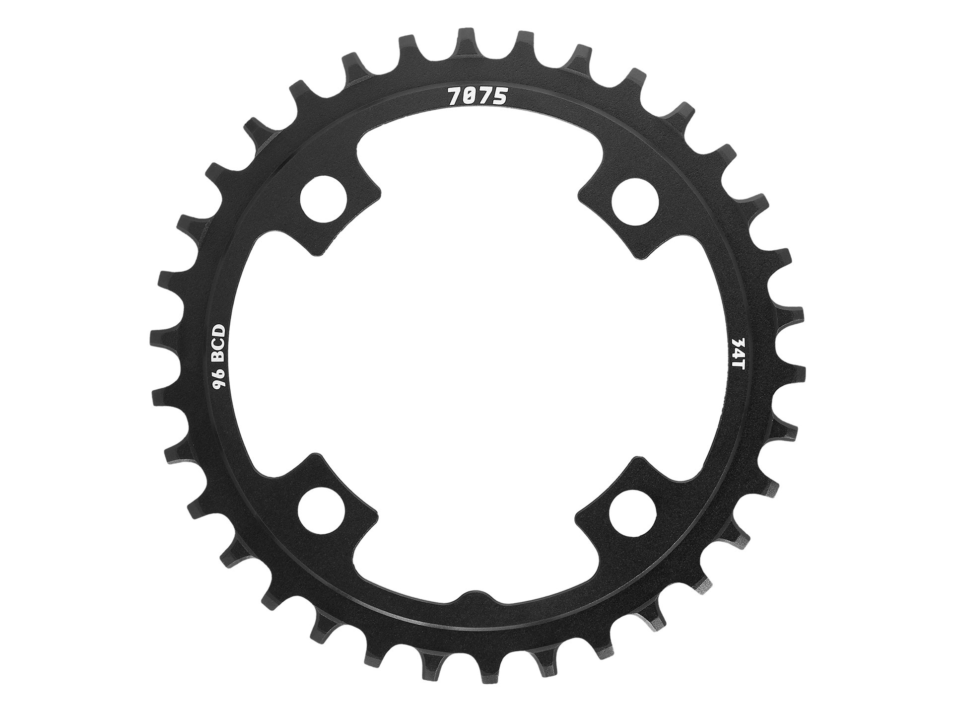 ΔΙΣΚΟΣ ΦΥΛΛΟ SUNRACE CRMX00 NARROW-WIDE 34T ALLOY BLACK BCD 96