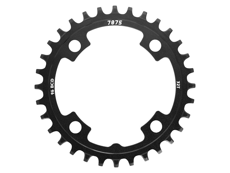 ΔΙΣΚΟΣ ΦΥΛΛΟ SUNRACE CRMX00 NARROW-WIDE 32T ALLOY BLACK BCD 96