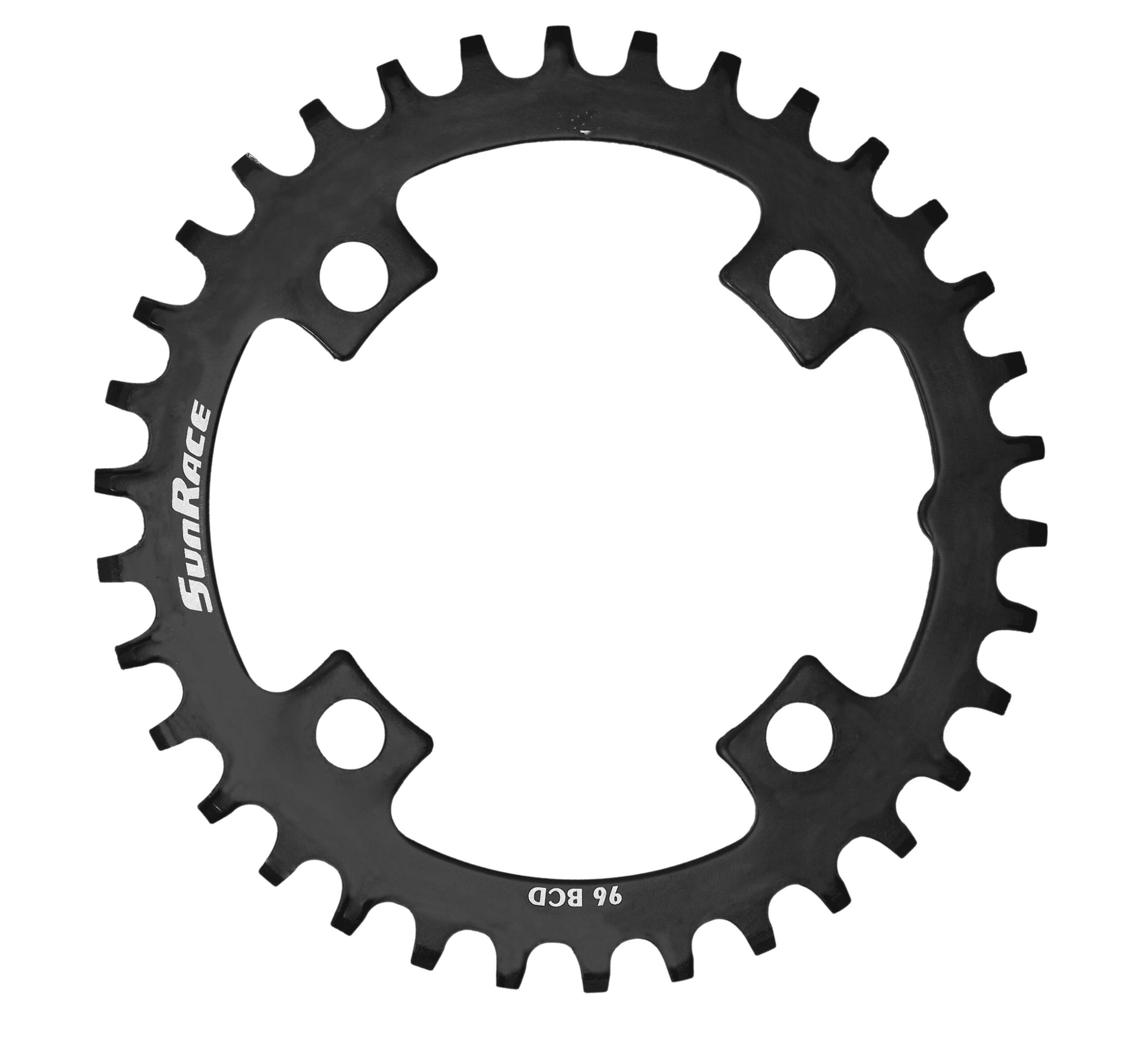 ΔΙΣΚΟΣ ΦΥΛΛΟ SUNRACE CRMX04 NARROW-WIDE 32T ALLOY BLACK BCD 104