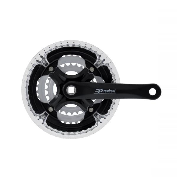 ΔΙΣΚΟΒΡΑΧΙΟΝΑΣ PROWHEEL 28/38/48T 170mm ΑΛΟΥΜΙΝΙΟΥ ΜΕ ΠΡΟΣΤΑΤΕΥΤΙΚΟ