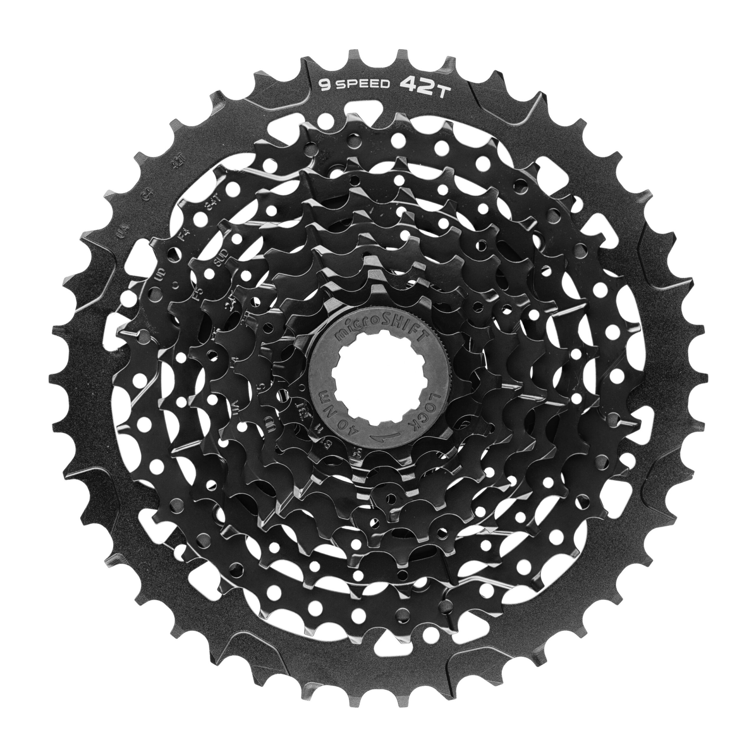 ΚΑΣΕΤΑ MICROSHIFT ADVENT CS-H093A 11-42T 9 ΤΑΧΥΤΗΤΩΝ BLACK