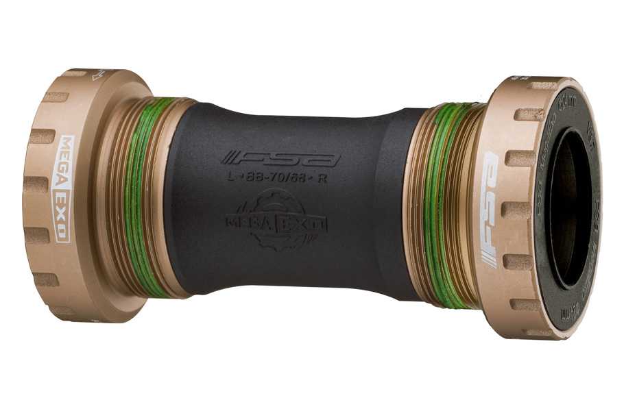ΜΕΣΑΙΑ ΤΡΙΒΗ FSA ROAD MEGAEXO 24MM ENGLISH THREAD 68MM GOLD BB-6000