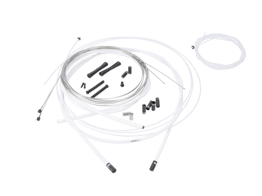 ΣΥΡΜΑ ΦΡΕΝΩΝ SRAM SLICKWIRE PRO ROAD/MTB 016 4mm ΕΣΩΤΕΡΙΚΟ ΚΑΙ ΕΞΩΤΕΡΙΚΟ ΚΙΤ ΛΕΥΚΟ