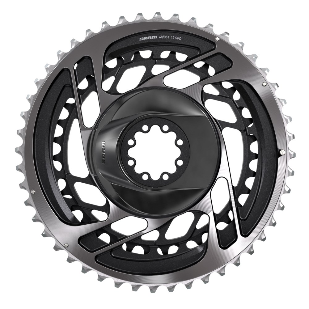 SPIDER ΜΕ ΦΥΛΛΑ ΧΩΡΙΣ ΒΑΤΟΜΕΤΡΟ SRAM RED AXS 50-37Τ POLAR GREY D1