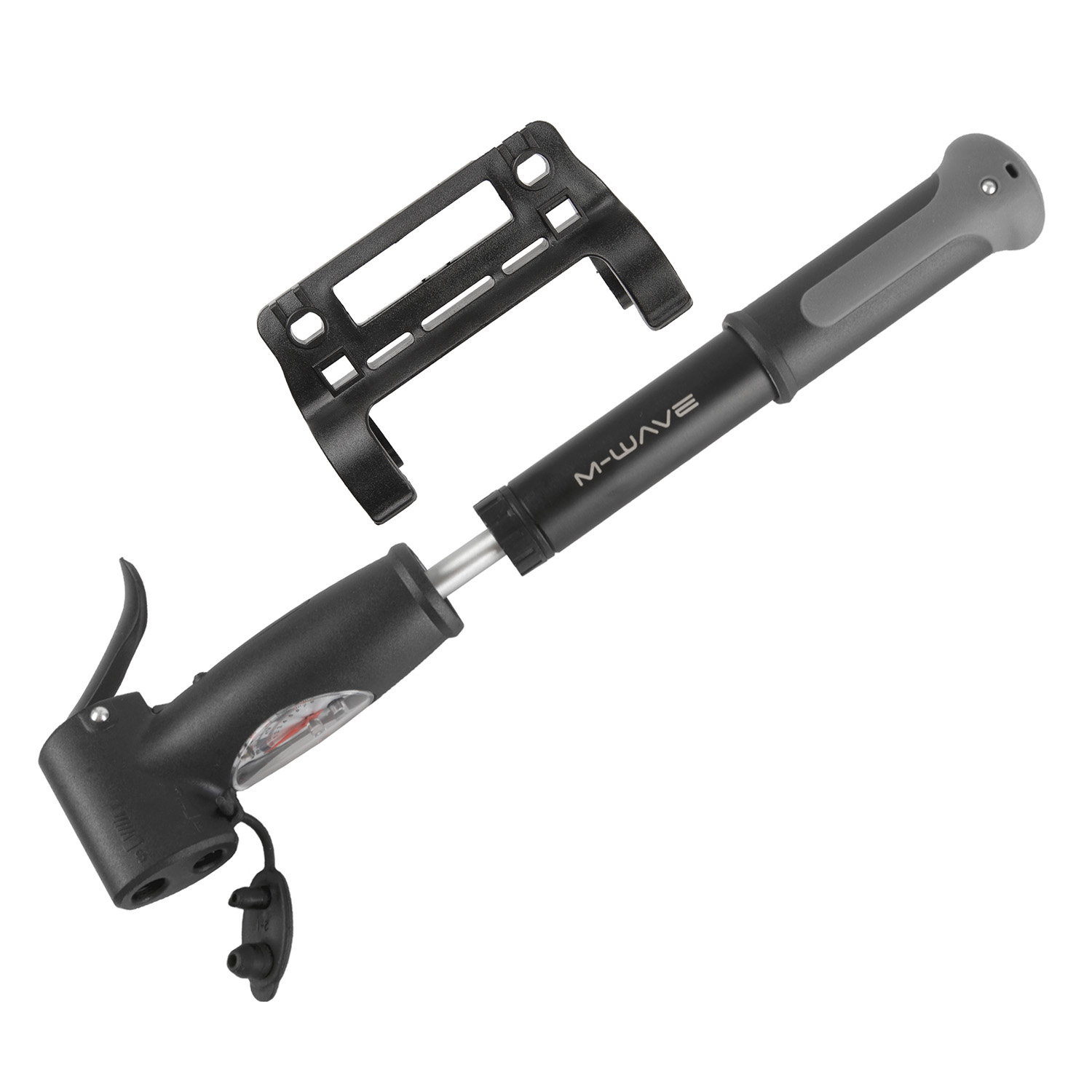 ΤΡΟΜΠΑ M-WAVE ΔΙΠΛΗ ΒΑΛΒΙΔΑ ΜΕ ΚΛΕΙΣΤΡΟ ΚΑΙ ΜΑΝΟΜΕΤΡΟ 470337