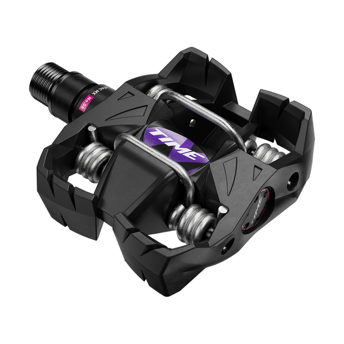 ΠΕΤΑΛΙΑ TIME SPORT MX 6 BLACK PURPLE B1