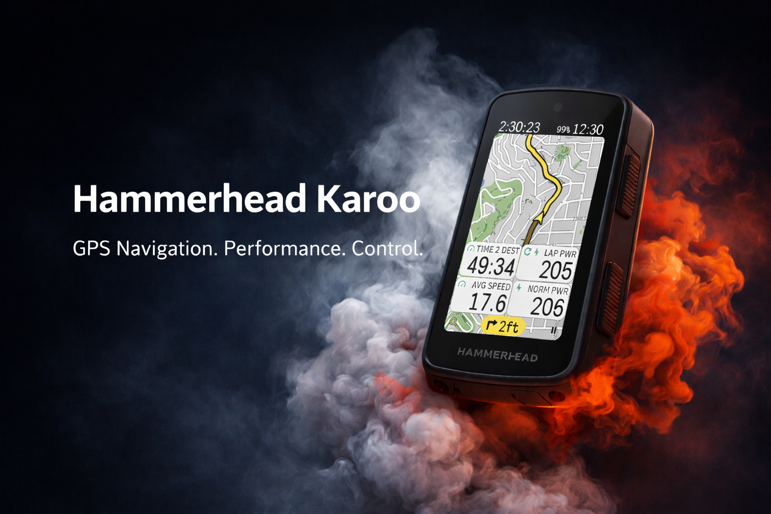 Υπολογιστής ποδηλάτου Hammerhead Karoo