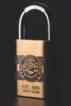 Ιστορικό λουκέτο ABUS με ένδειξη EST. 1924