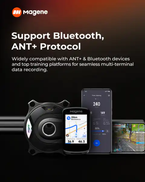 Magene συσκευές με υποστήριξη Bluetooth και ANT+ για ποδηλασία