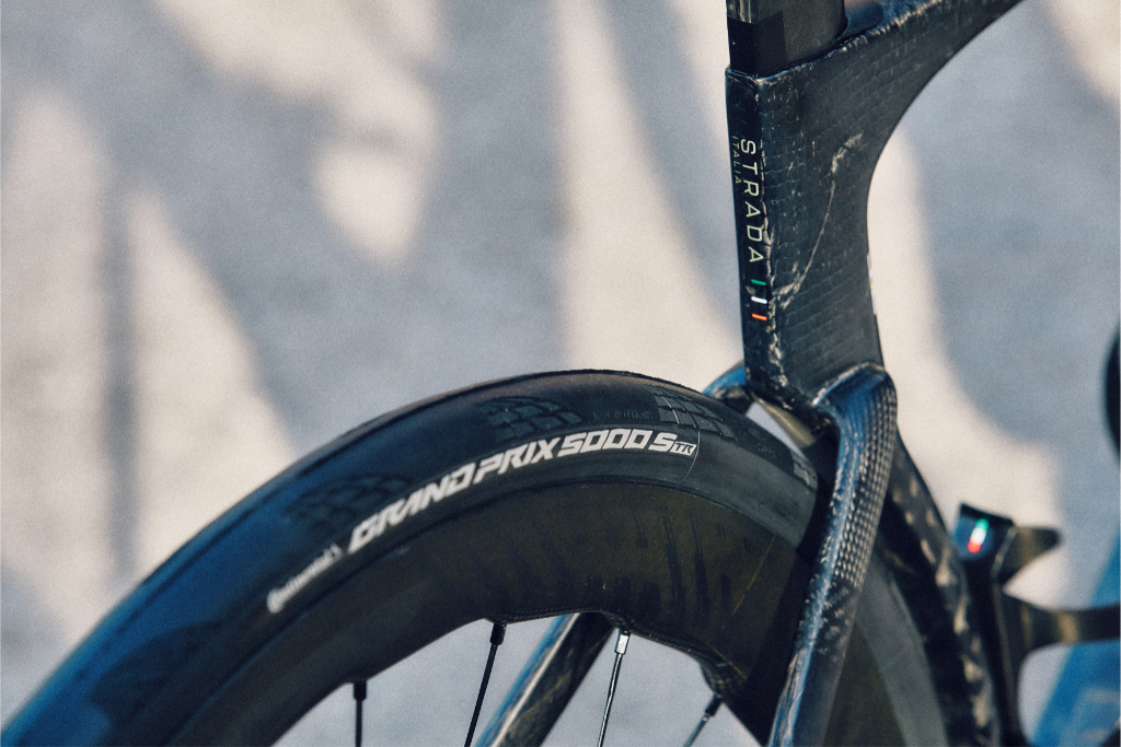 Αγωνιστικό road bike με ελαστικά Continental