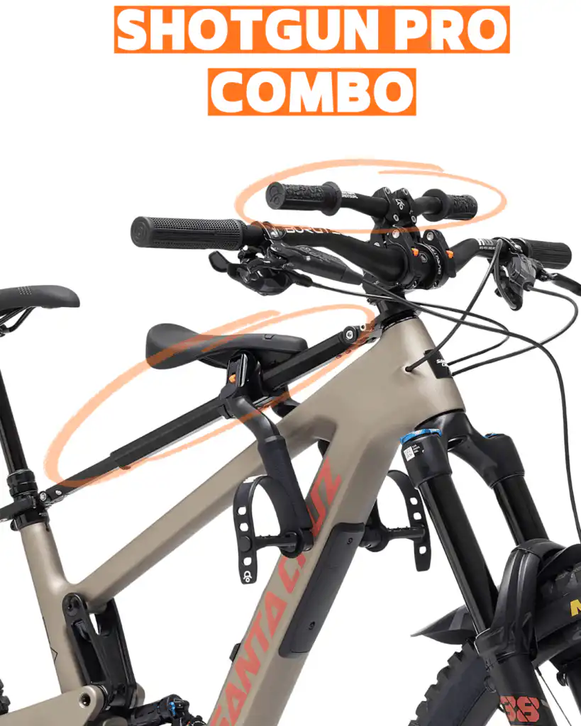 Kids Ride Shotgun Pro Combo με κάθισμα και παιδικά handlebars