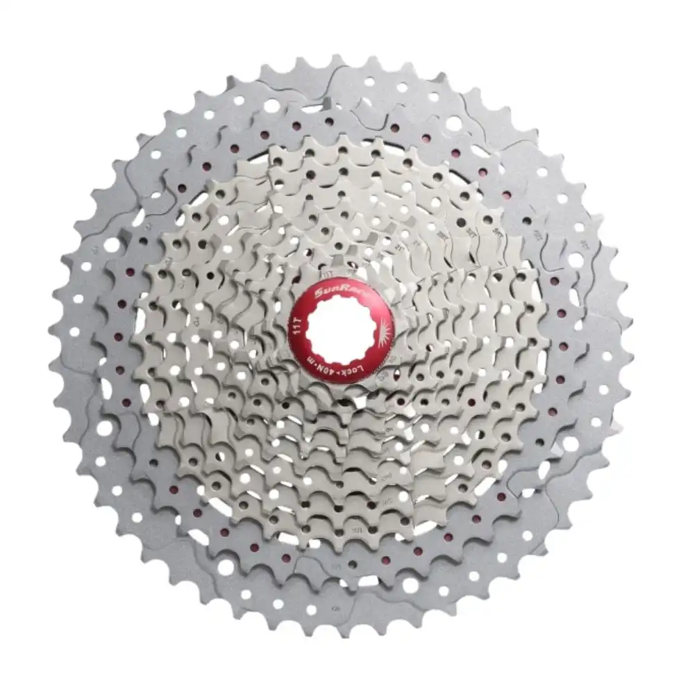 ΚΑΣΕΤΑ SUNRACE CSMX8 11 ΤΑΧΥΤΗΤΩΝ 11-51T METALLIC